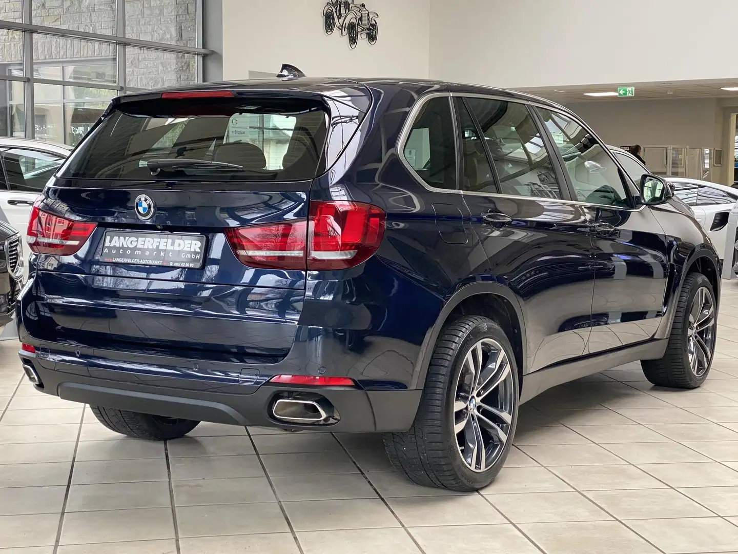 BMW X5 X5 xDrive40d HUD|H&K|ACC|SPUR|TOTW|LED|DAB|LEDER Modrá - 2