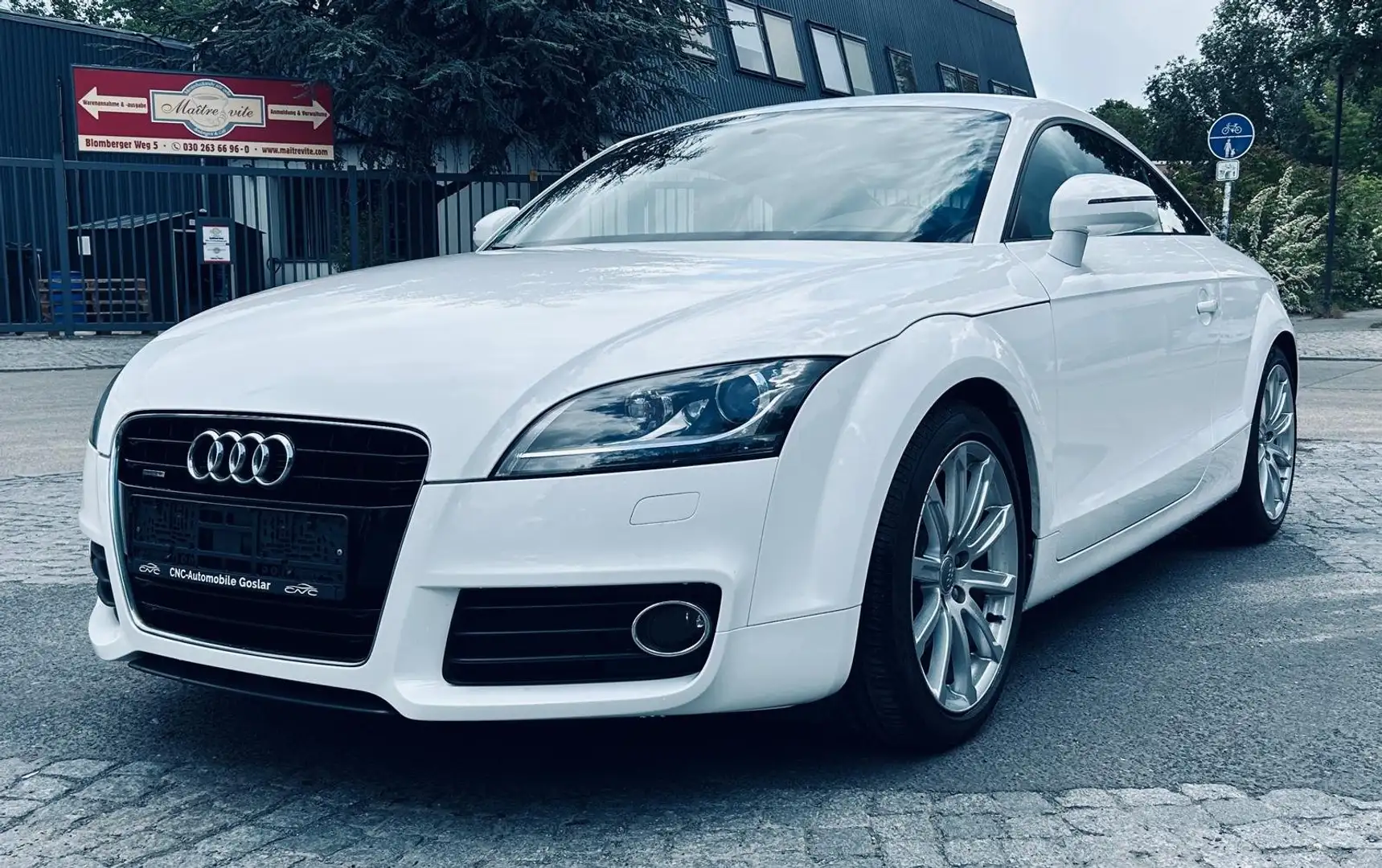 Audi TT 2.0 TFSI Coupe quattro Blanc - 1