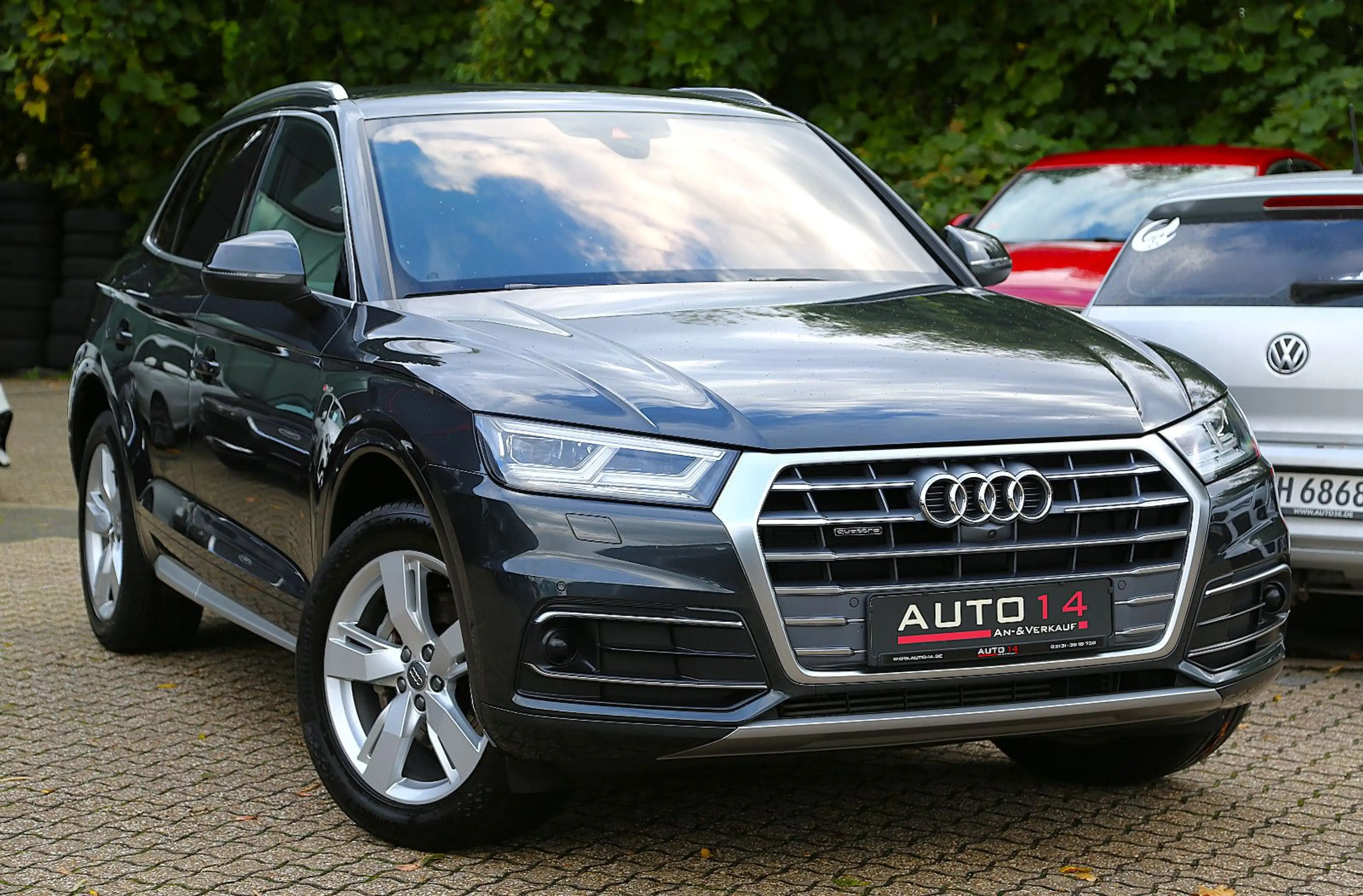 Audi Q5 quattro S-Line Virtual Matrix HUD AHK 360° — photo 9