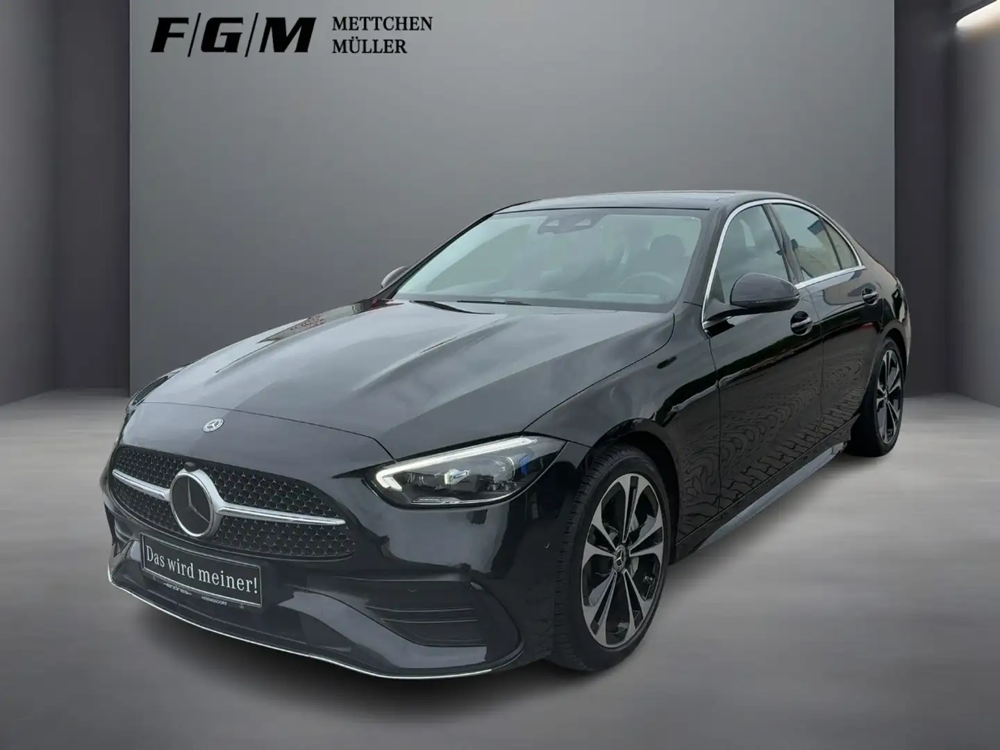 Mercedes-Benz C 300 AMG Line Burm|DigiLight|S-Dach|TWA|Pano Schwarz - 1