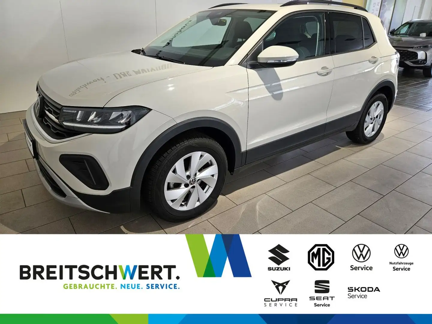 Volkswagen T-Cross 1.0 TSI Life DSG LED RFK Navi ACC LightAss Grau - 1