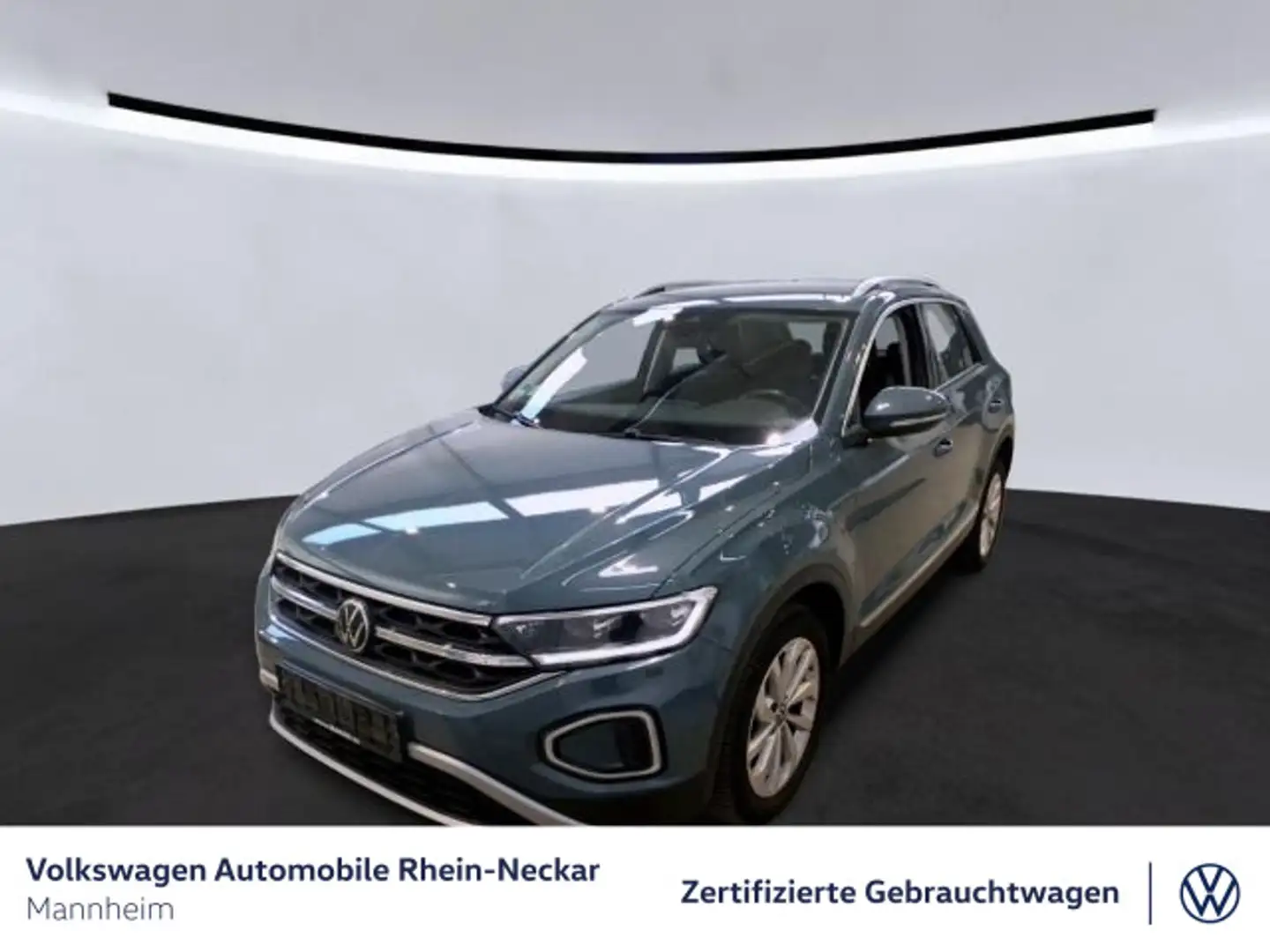 Volkswagen T-Roc 1.5 TSI Style DSG Navi PDC LED Plus uvm Blau - 2