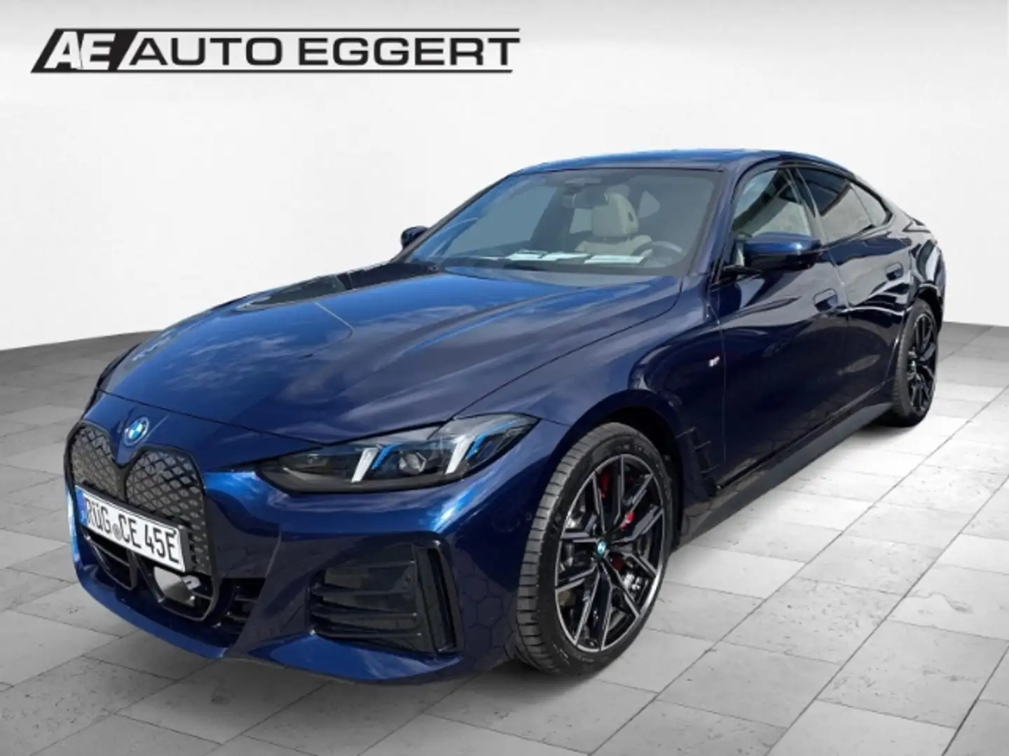 BMW i4 e 40 eDrive M Sport Gran Coupe Park-Assistent Spor Blau - 1