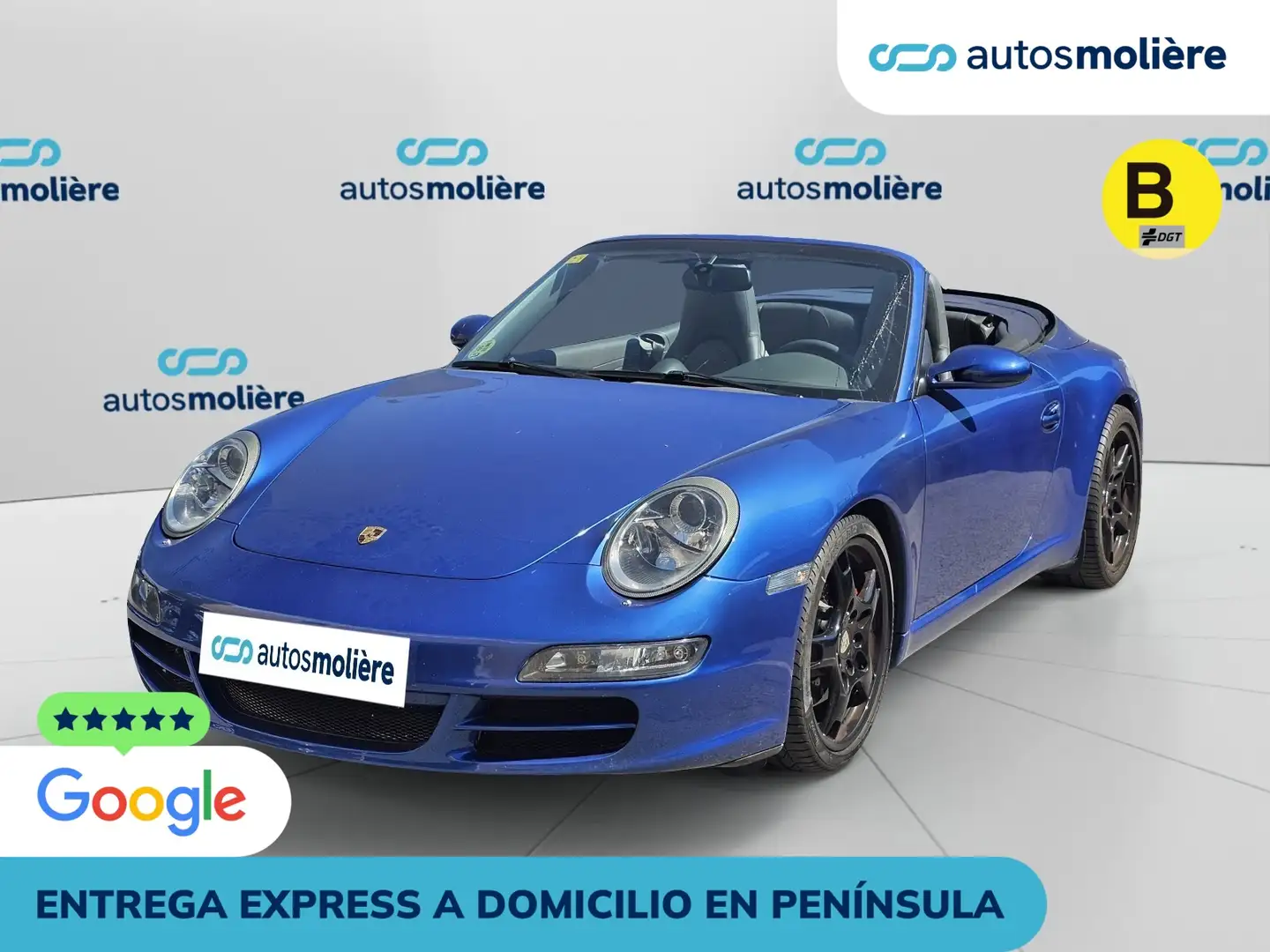 Porsche 997 Carrera 4S Cabrio Azul - 1