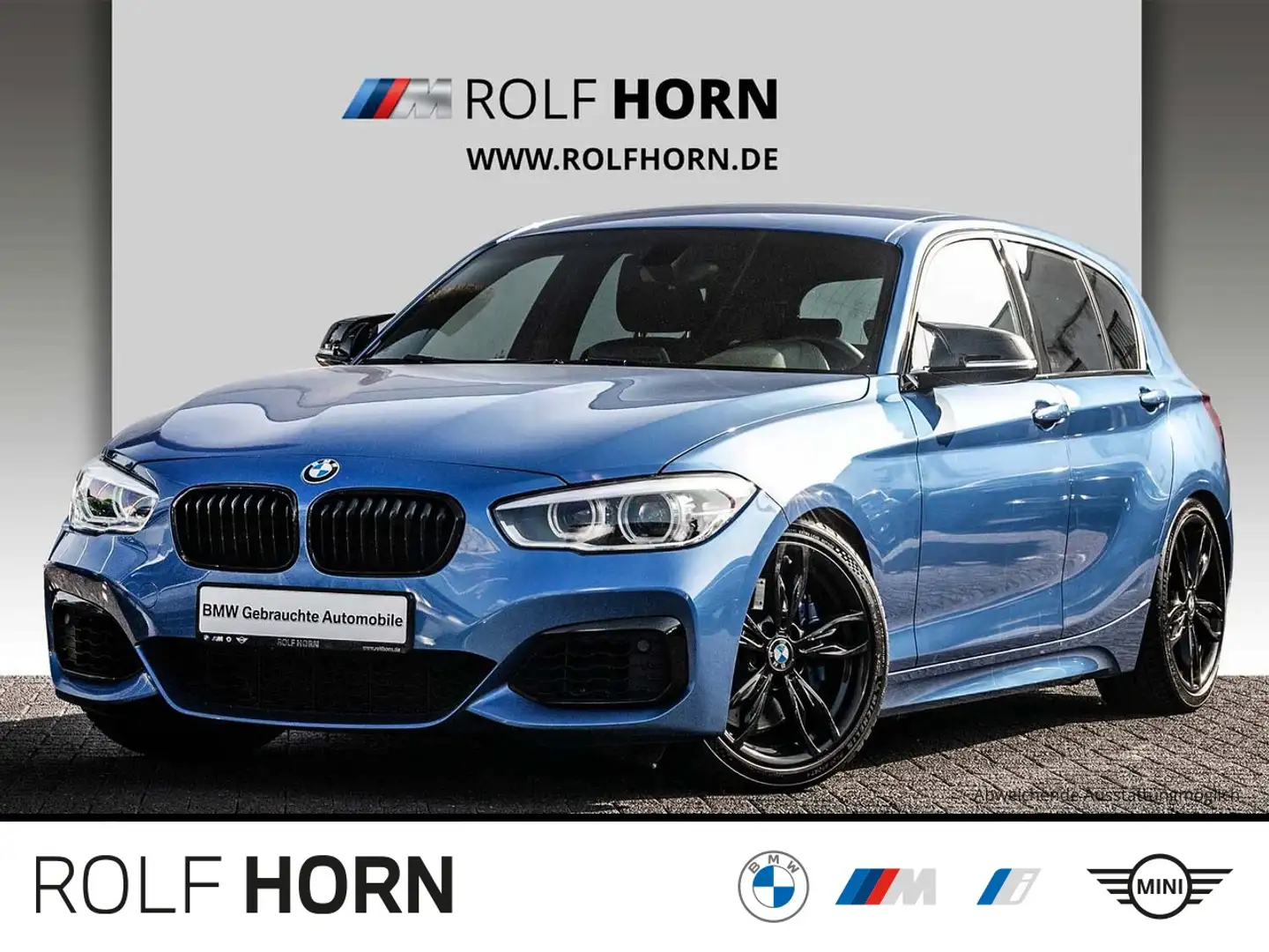 BMW 140 M140i Special Edition Autom Navi SHZ LED Klima Modrá - 1