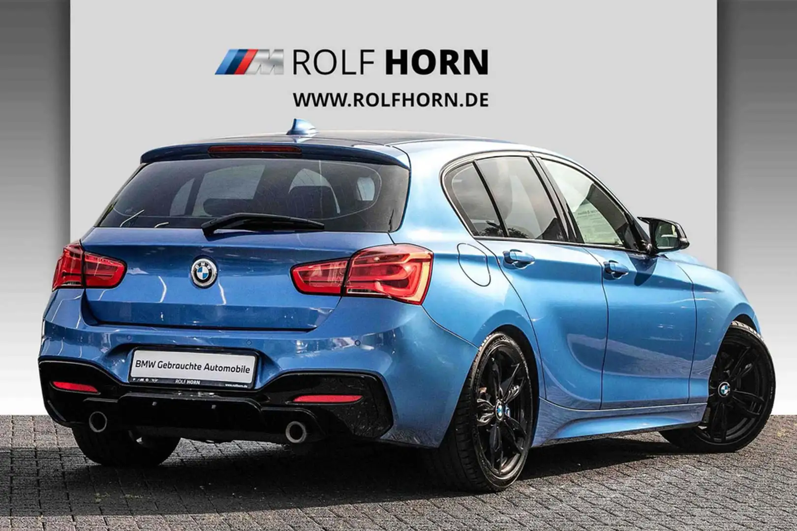 BMW 140 M140i Special Edition Autom Navi SHZ LED Klima Azul - 2