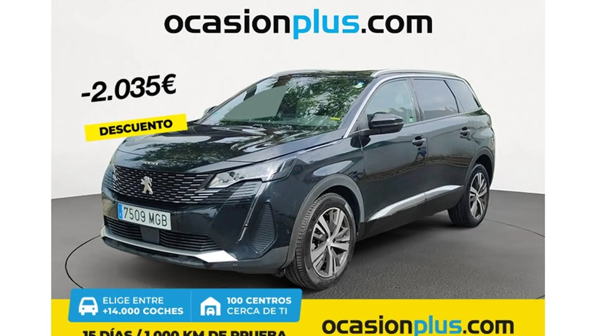 Peugeot 5008 1.2 PureTech S&S Allure 7 pl. 130 Zwart - 1