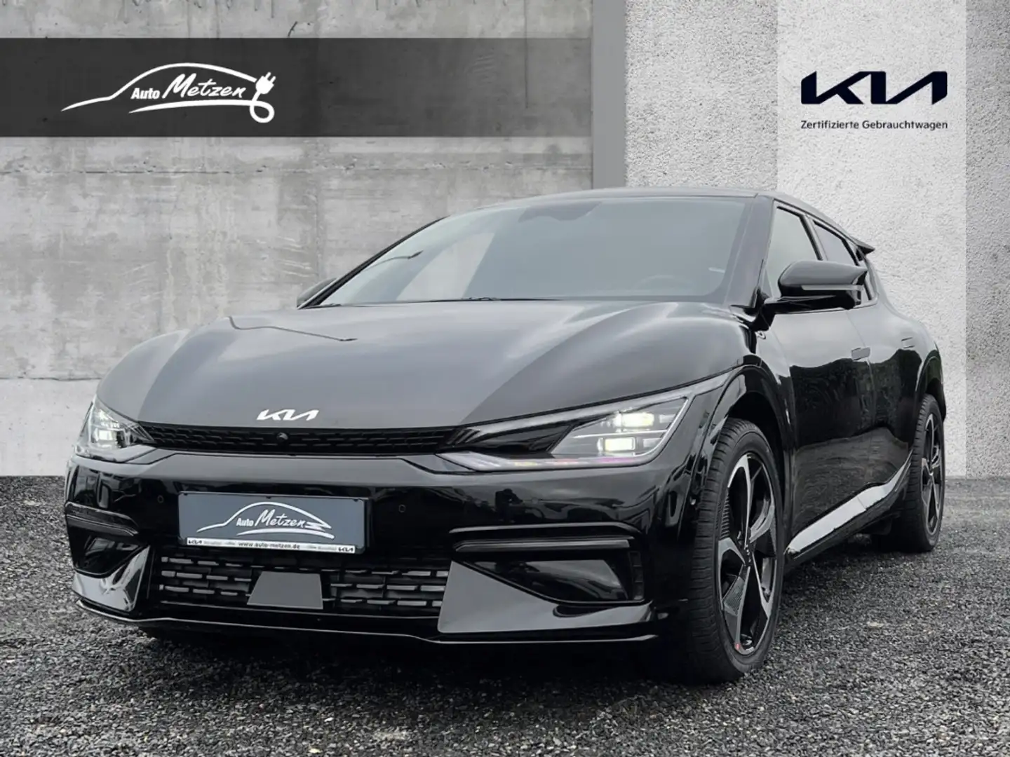 Kia EV6 GT-Line 4WD HUD StandHZG Schiebedach Navi Leder Di Noir - 1