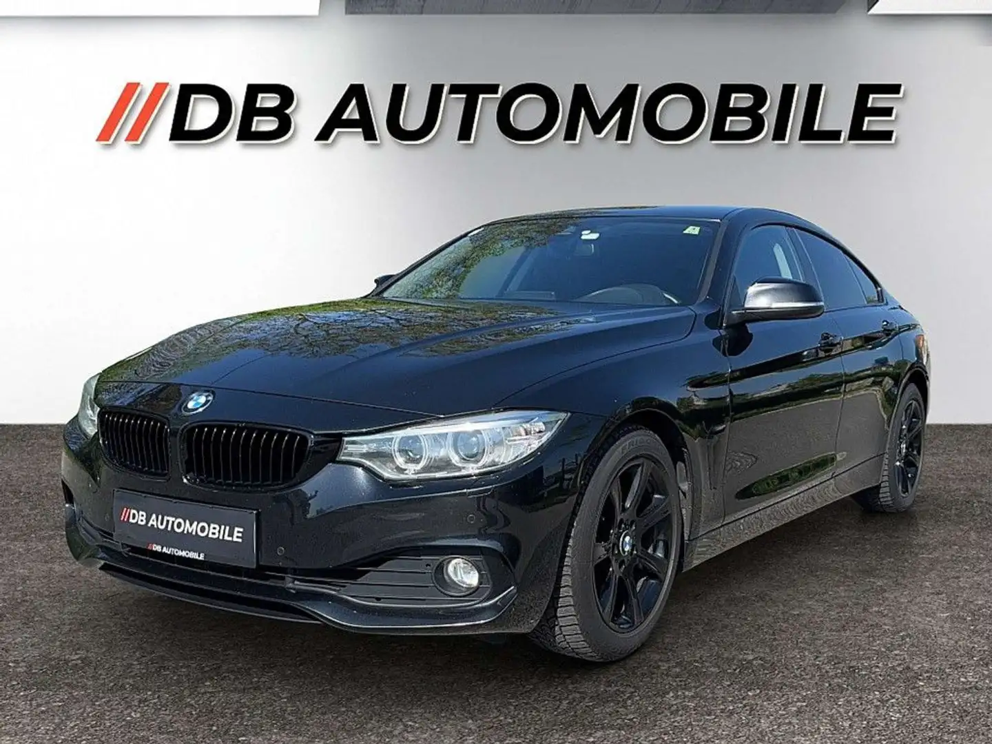 BMW 430 d Gran Coupe Sport Line Aut, Rückfahrkamera Schwarz - 1