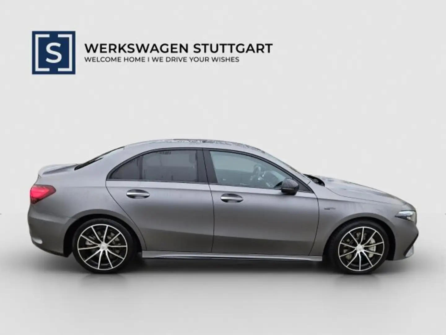 Mercedes-Benz A 35 AMG A 35 AMG 4M Limousine Night AHK Pano MAGNO 360° Gris - 2