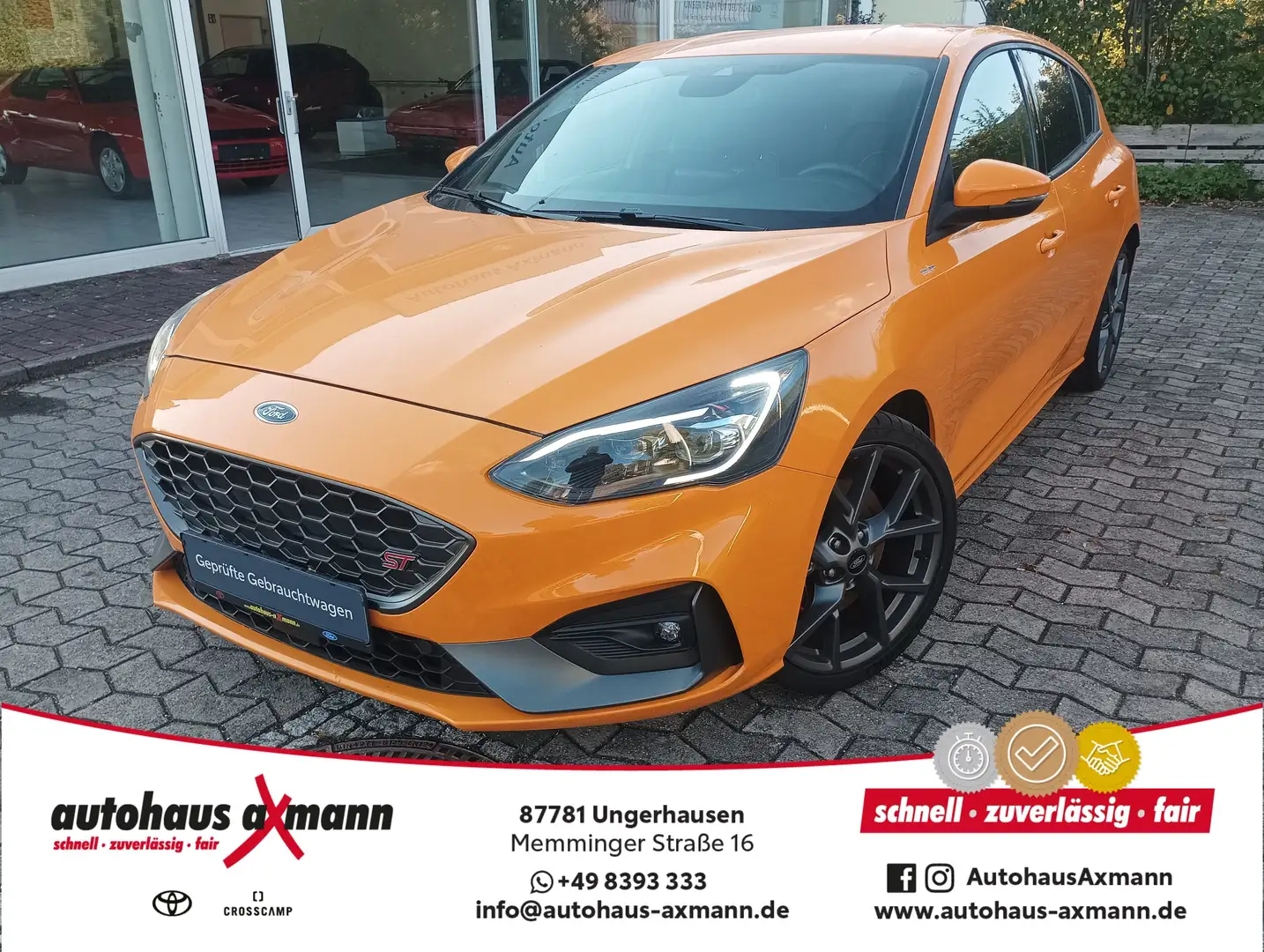 Ford Focus ST 2.3 EcoBoost Orange - 1
