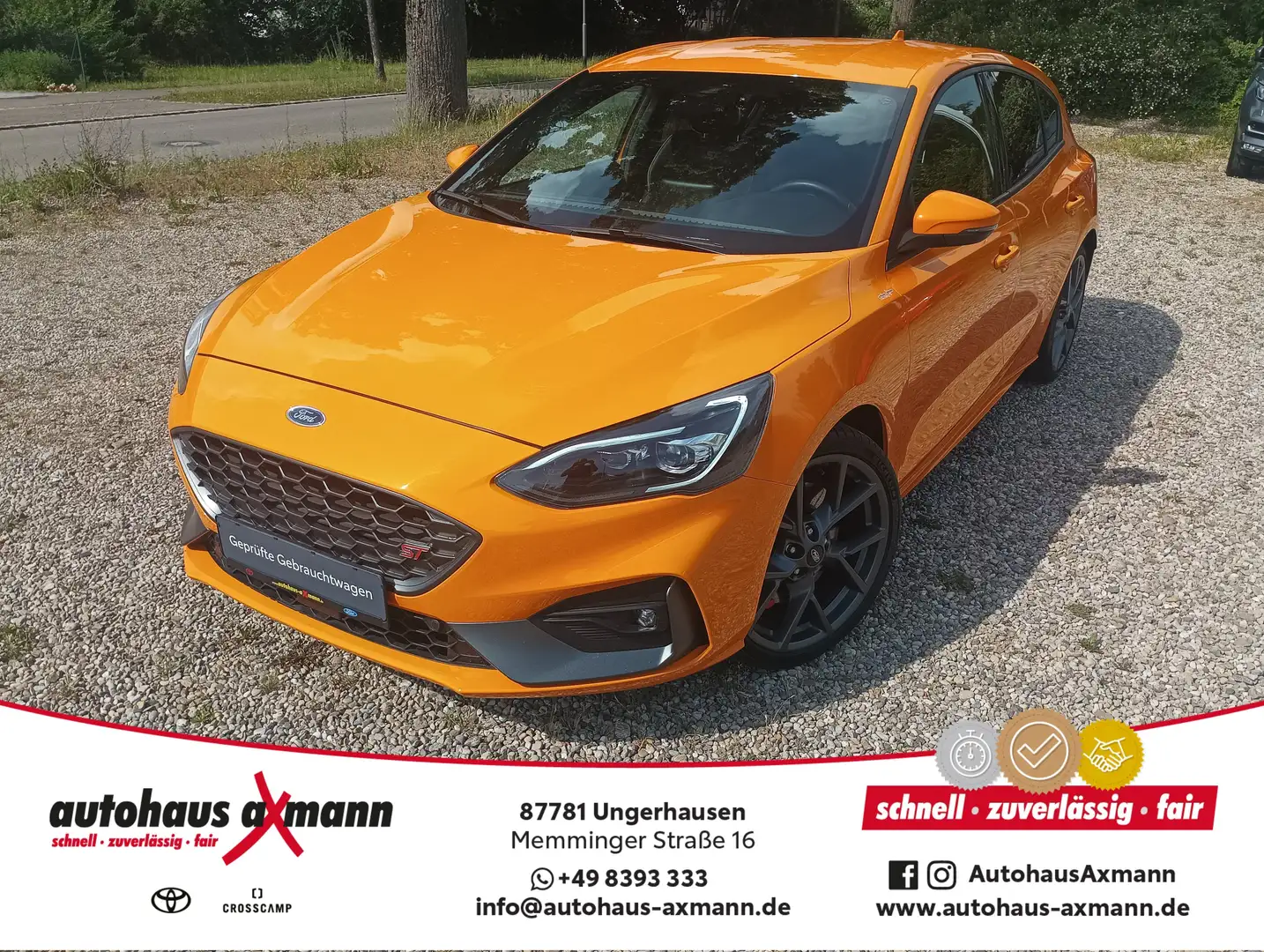 Ford Focus ST 2.3 EcoBoost Oranje - 1
