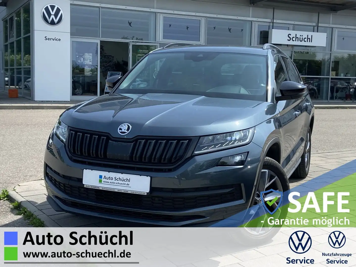 Skoda Kodiaq 2.0 TDI DSG Sportline AHK+19"+NAVI-COLUMB Grau - 1