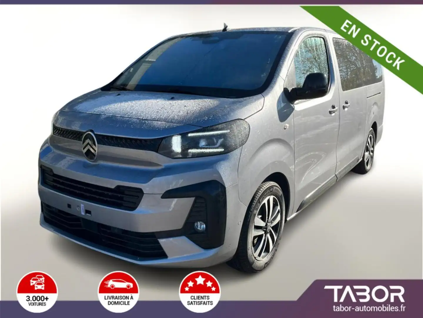 Citroen Spacetourer 180 AT8 Max XL Cuir Pano 8S Gris - 1
