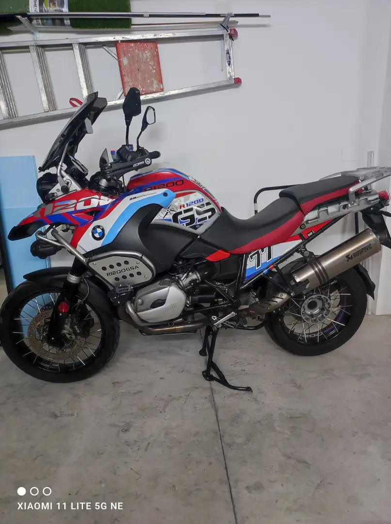 BMW R 1200 GS Adventure moto nel complesso pari al nuovo,doppie chiavi Rouge - 2