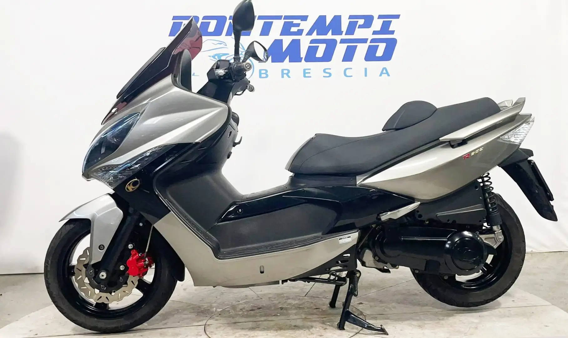Kymco Xciting 300 2010 - R PINZE ROSSE Grigio - 2