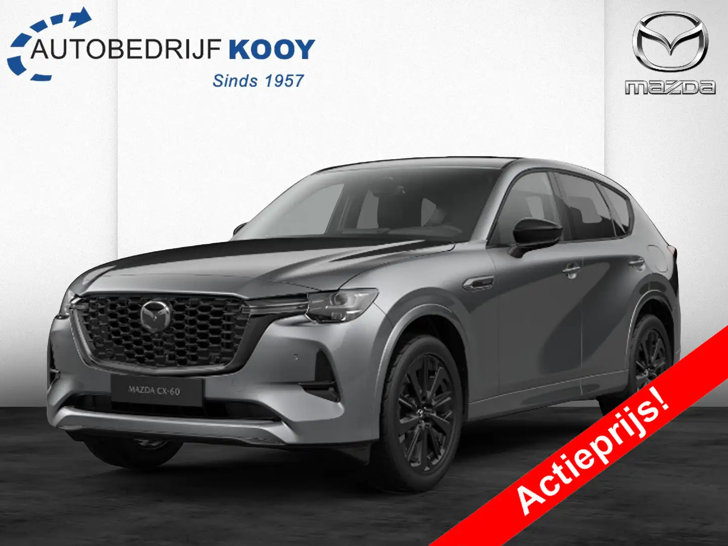 Mazda CX-60 2.5 e-SkyActiv PHEV 327pk Homura Plus Grau - 1