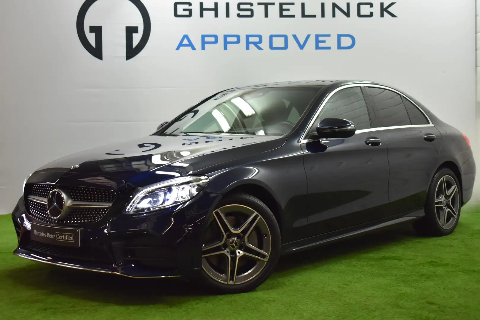 Mercedes-Benz C 400 4MATIC Limousine Blauw - 2