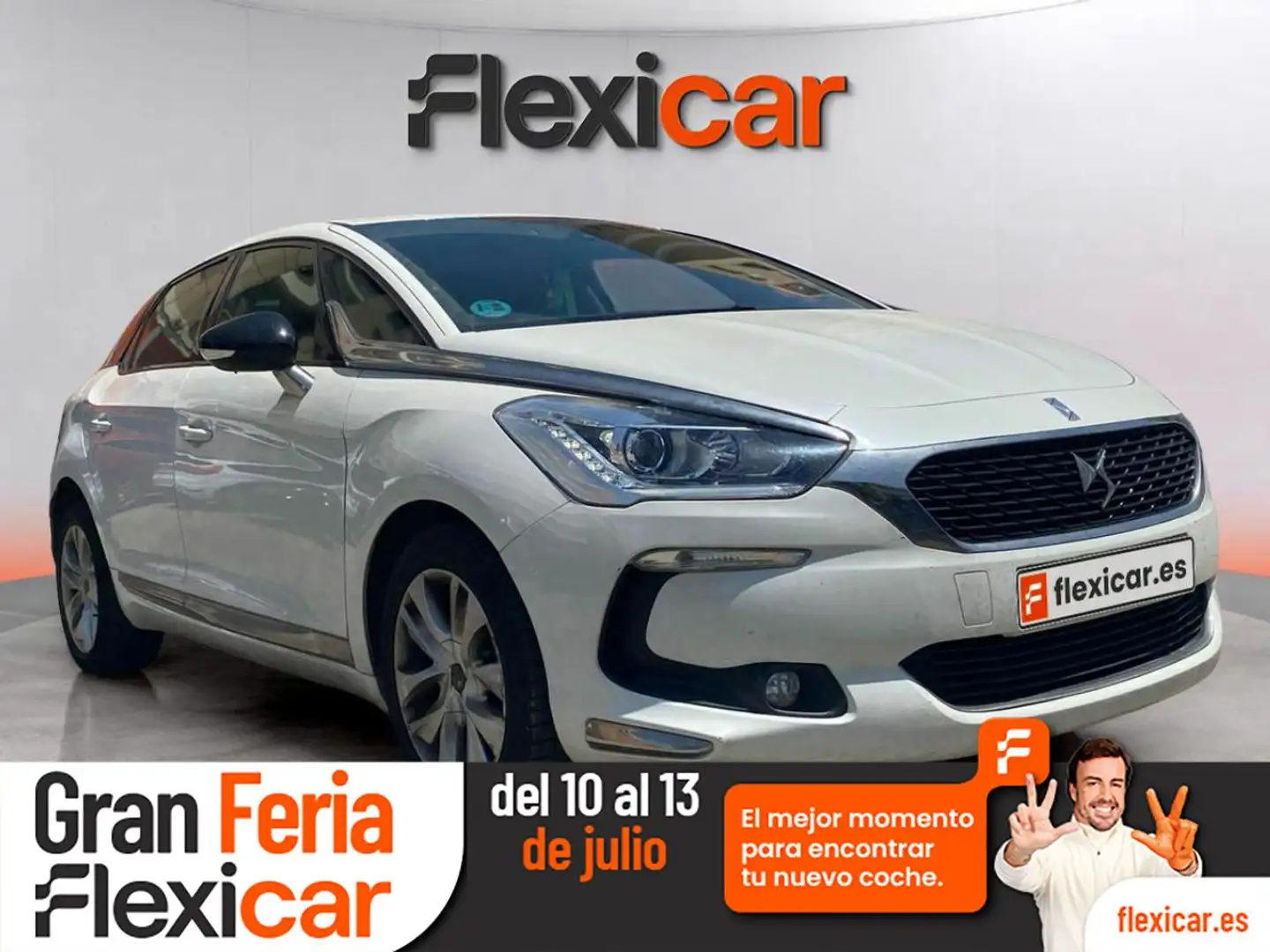 DS Automobiles DS 5 1.6BlueHDi Desire 120 Blanc - 1