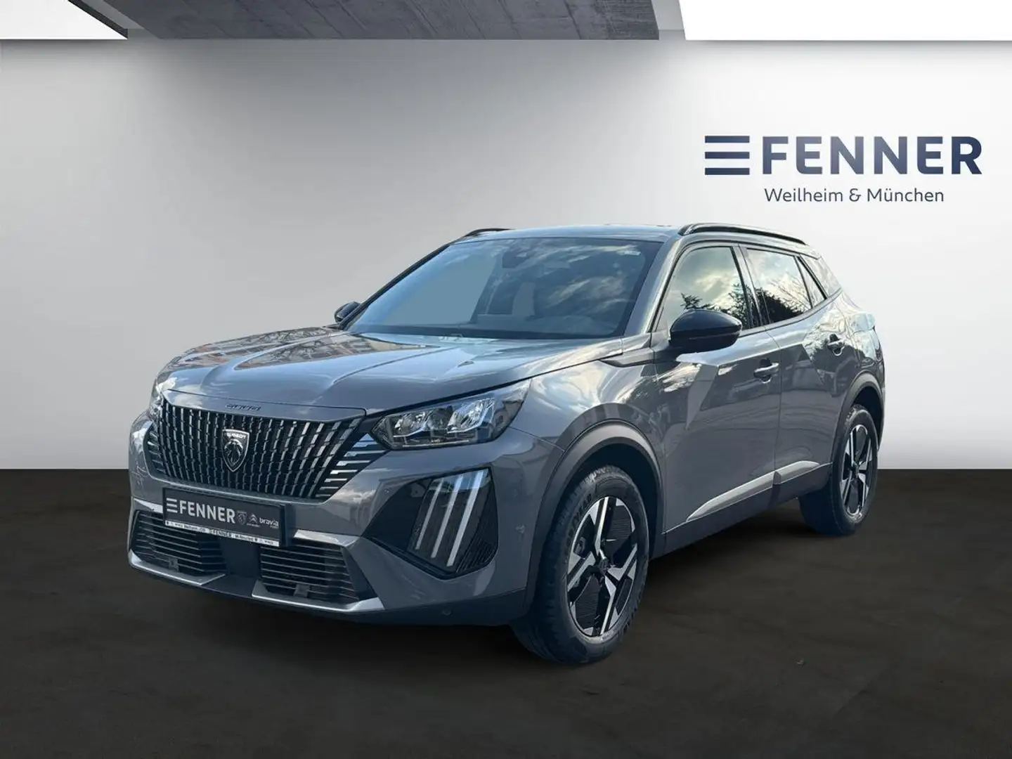 Peugeot 2008 Allure130+Kamera-MirrorScreen-Spurassistent+ Gris - 1