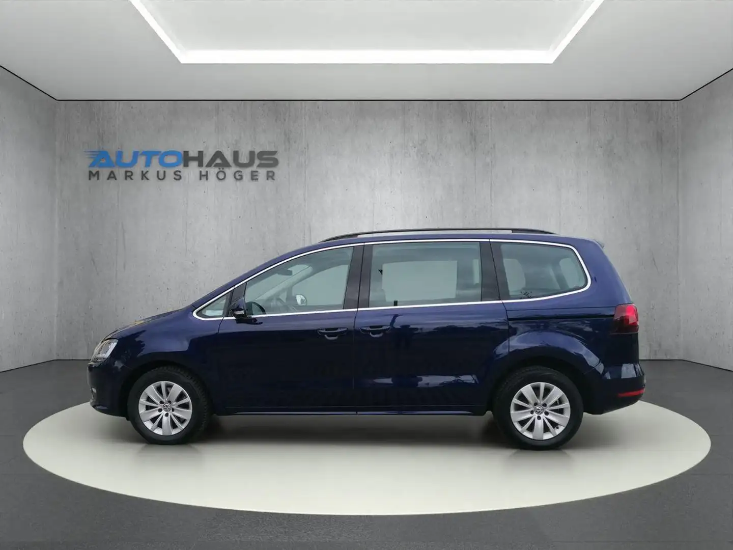 Volkswagen Sharan 1.4 TSI DSG Comfortline + AHK + NAVI+ 7-SITZE+ 3-Z Blau - 2