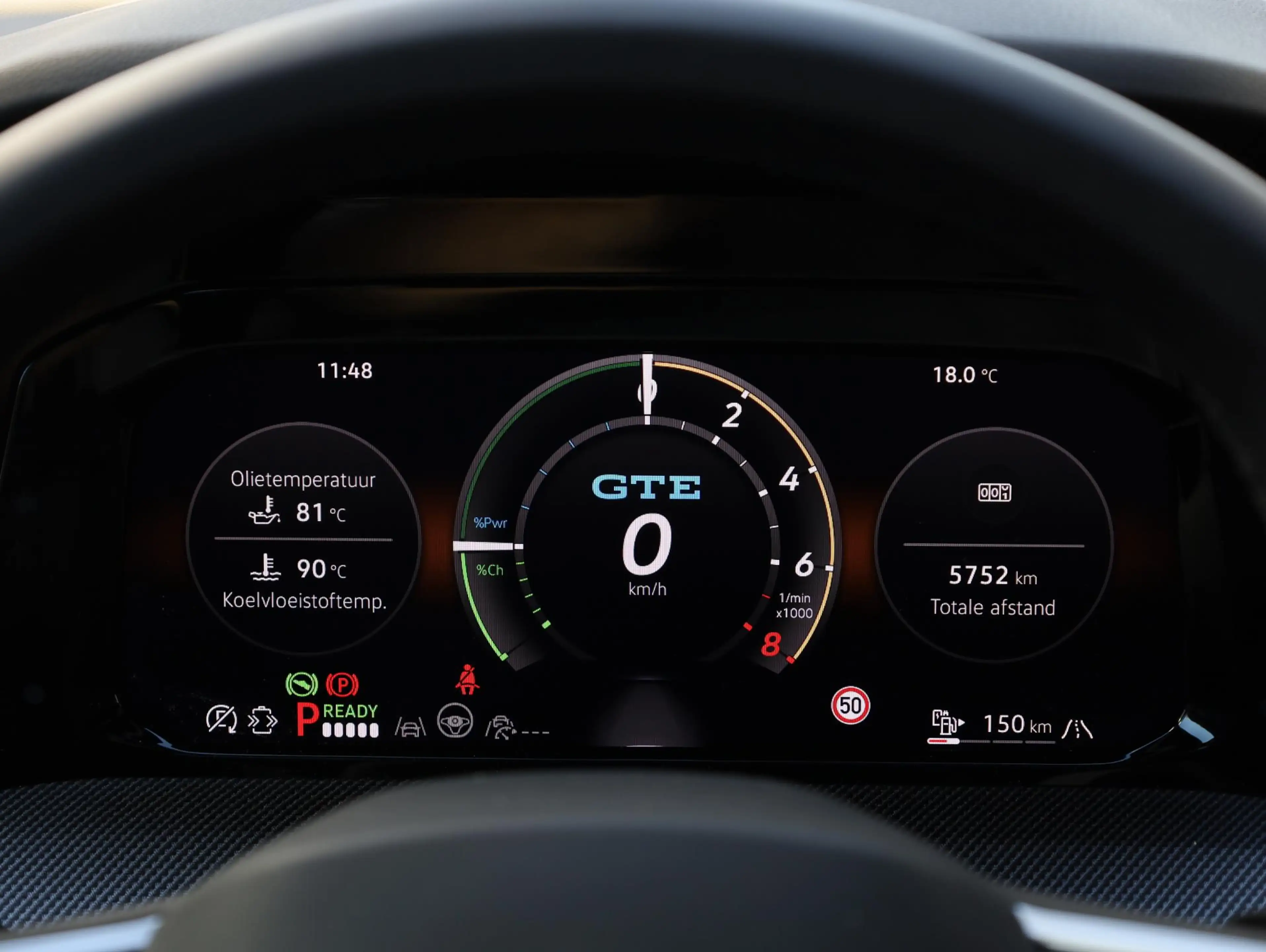 Volkswagen Golf GTE 1.5 eHybrid 272PK | Panodak | Leer | Black Style | — photo 11