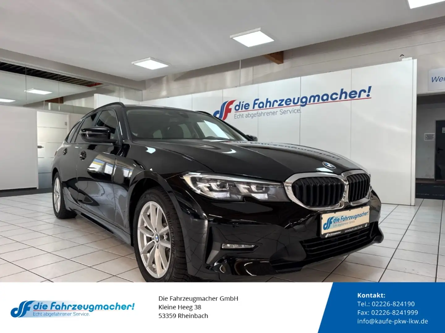 BMW 320 e Advantage Touring Park-Assistent Navi Digitales Schwarz - 1