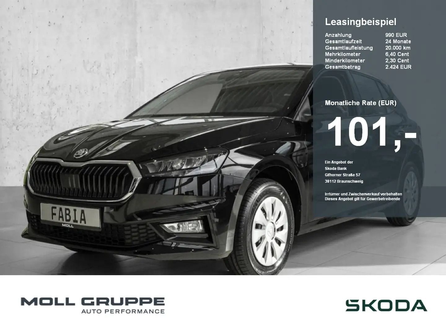 Skoda Fabia 1.0 MPI Essence LED PDC SHZ SOUNDSYS SPURH Negro - 1