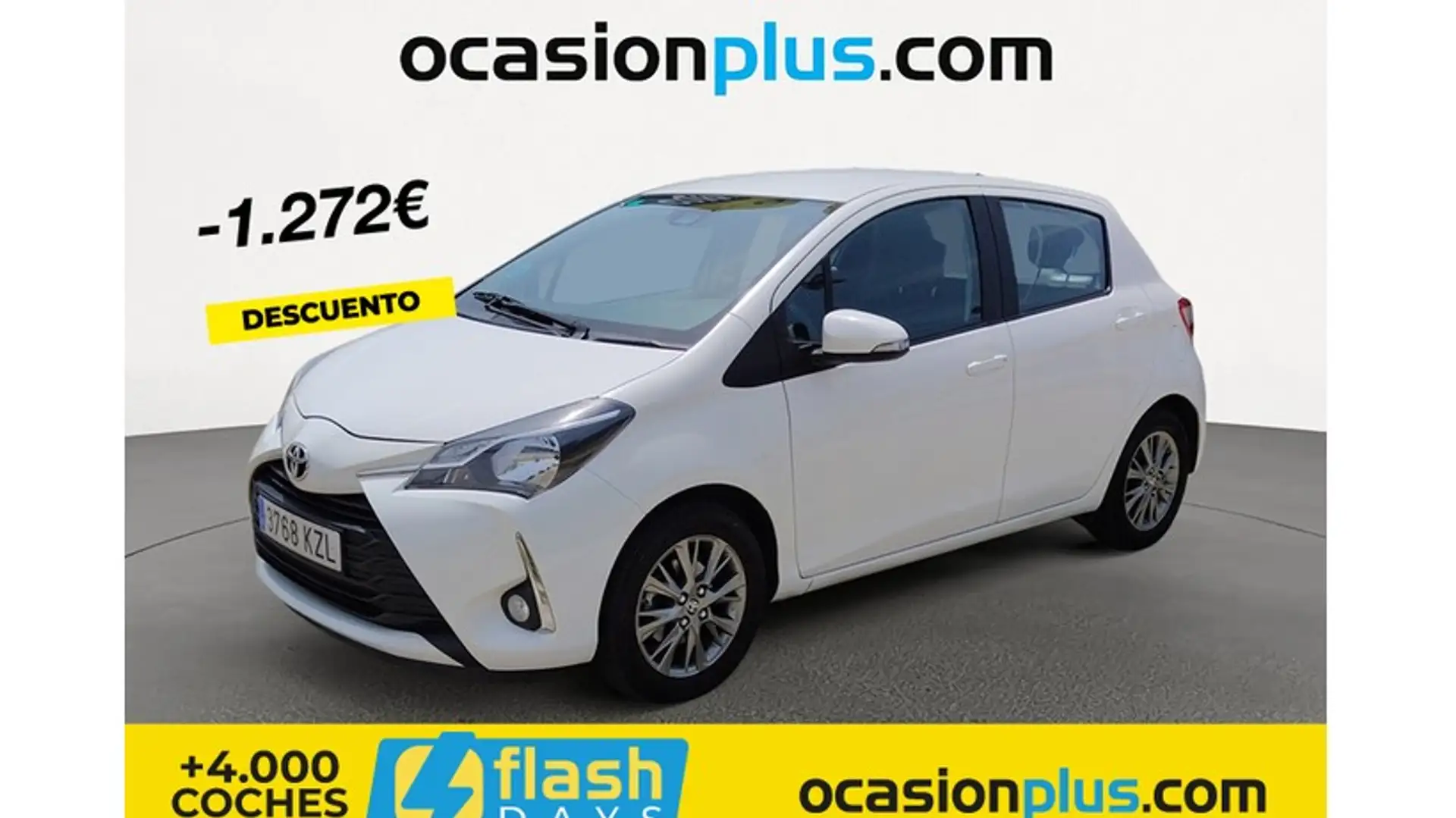 Toyota Yaris 1.0 Active Blanco - 1