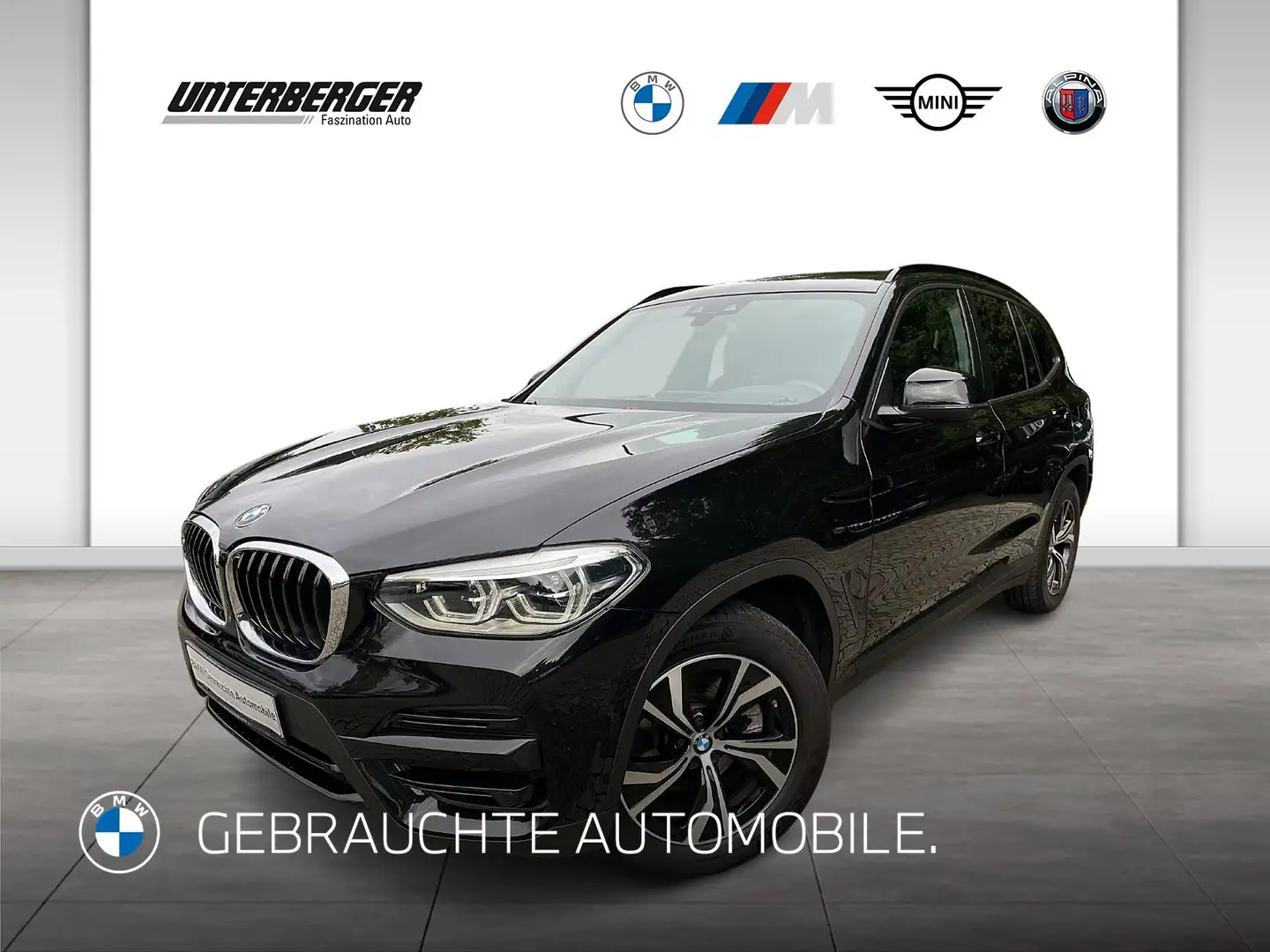 BMW X3 xDrive20d Advantage Head Up-Apple Car Play-Surroun Schwarz - 1