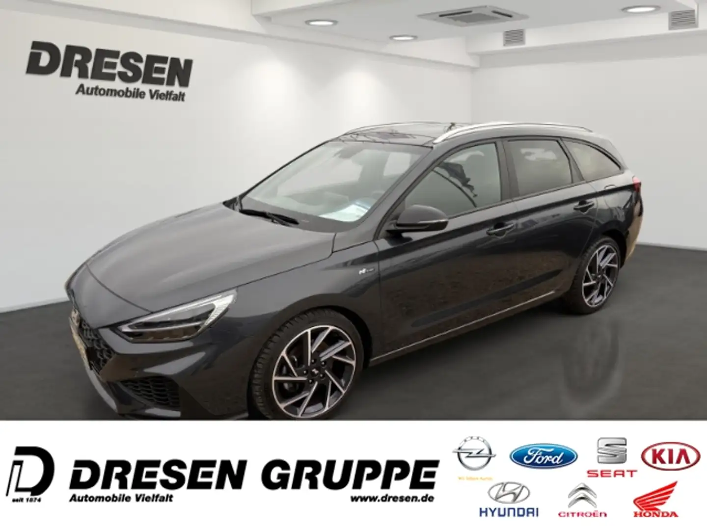 Hyundai i30 1.5 T-GDI N Line DCT 160PS Navi Kamera PDC SHZ Gris - 2