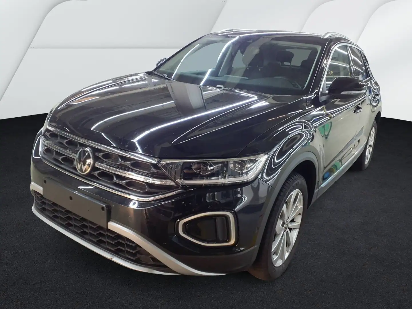 Volkswagen T-Roc STYLE 1.5TSI 150PS DSG NP.42 AHK.NAVI.SZG Zwart - 2