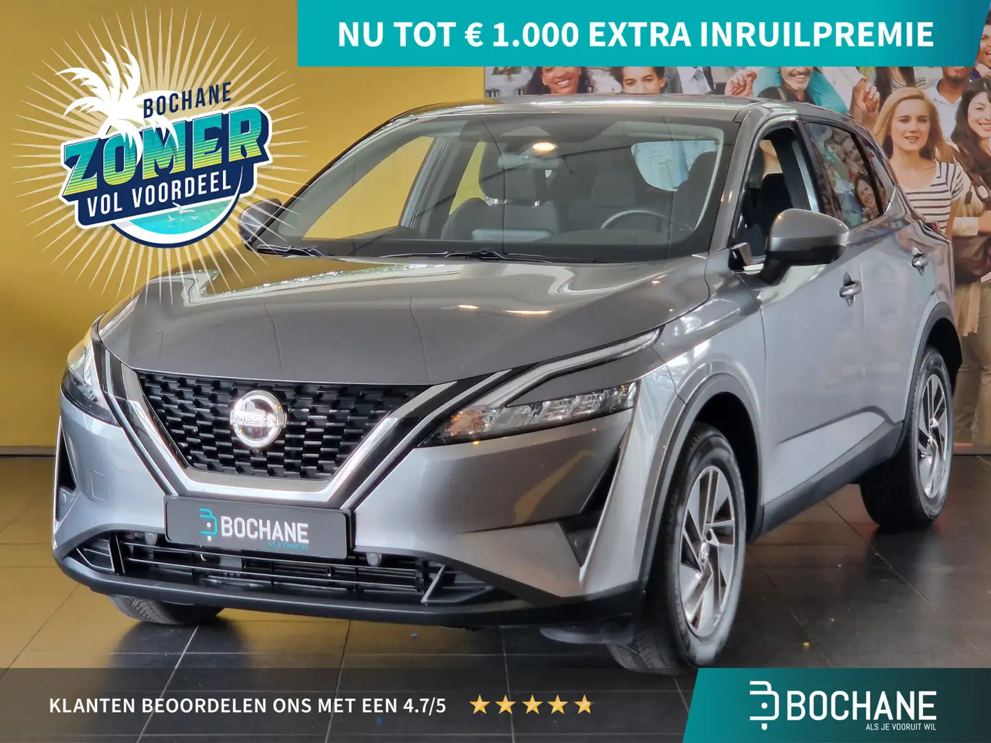 Nissan Qashqai 1.3 MHEV 158 Xtronic Business Access AUTOMAAT | RO Gris - 1
