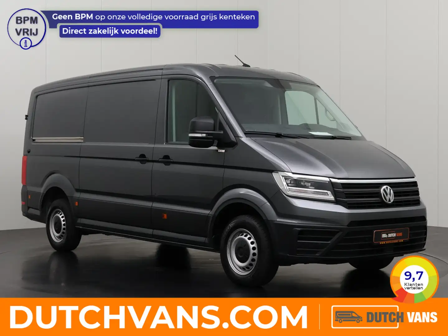 Volkswagen Crafter 2.0TDI 140PK DSG Automaat L3H2 | Led | Standkachel Gris - 1