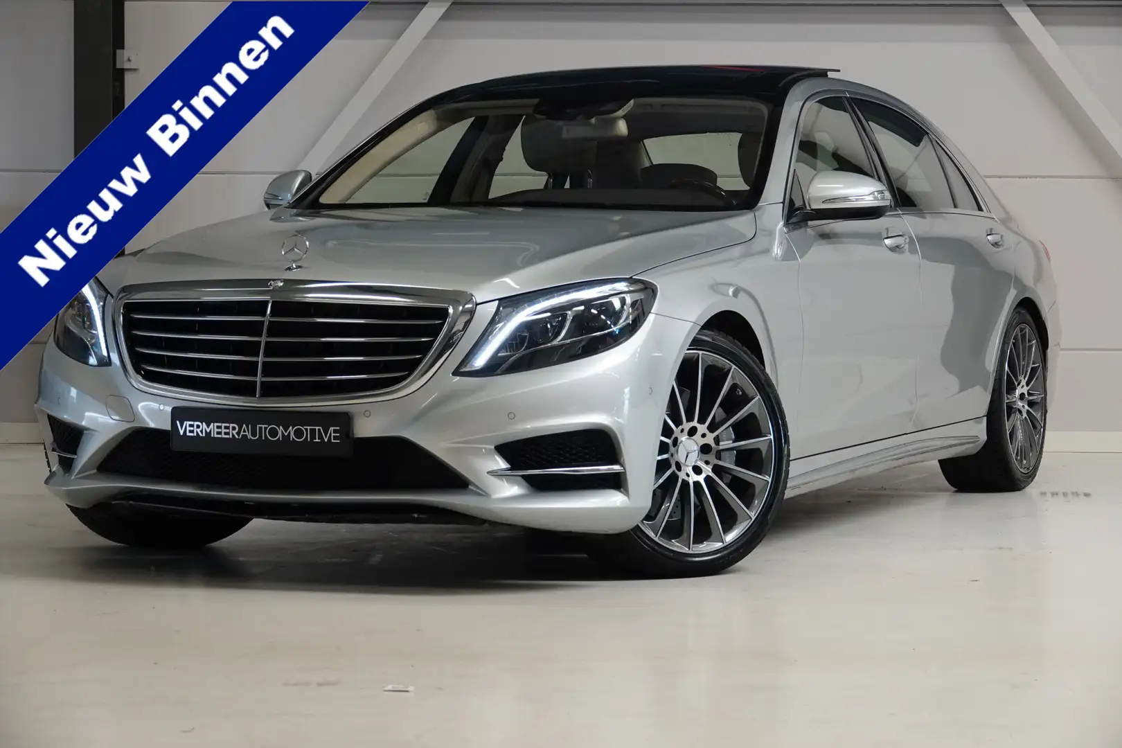 Mercedes-Benz S 500 Lang AMG | Dealeronderhouden | Panoramadak | Nette Grijs - 1