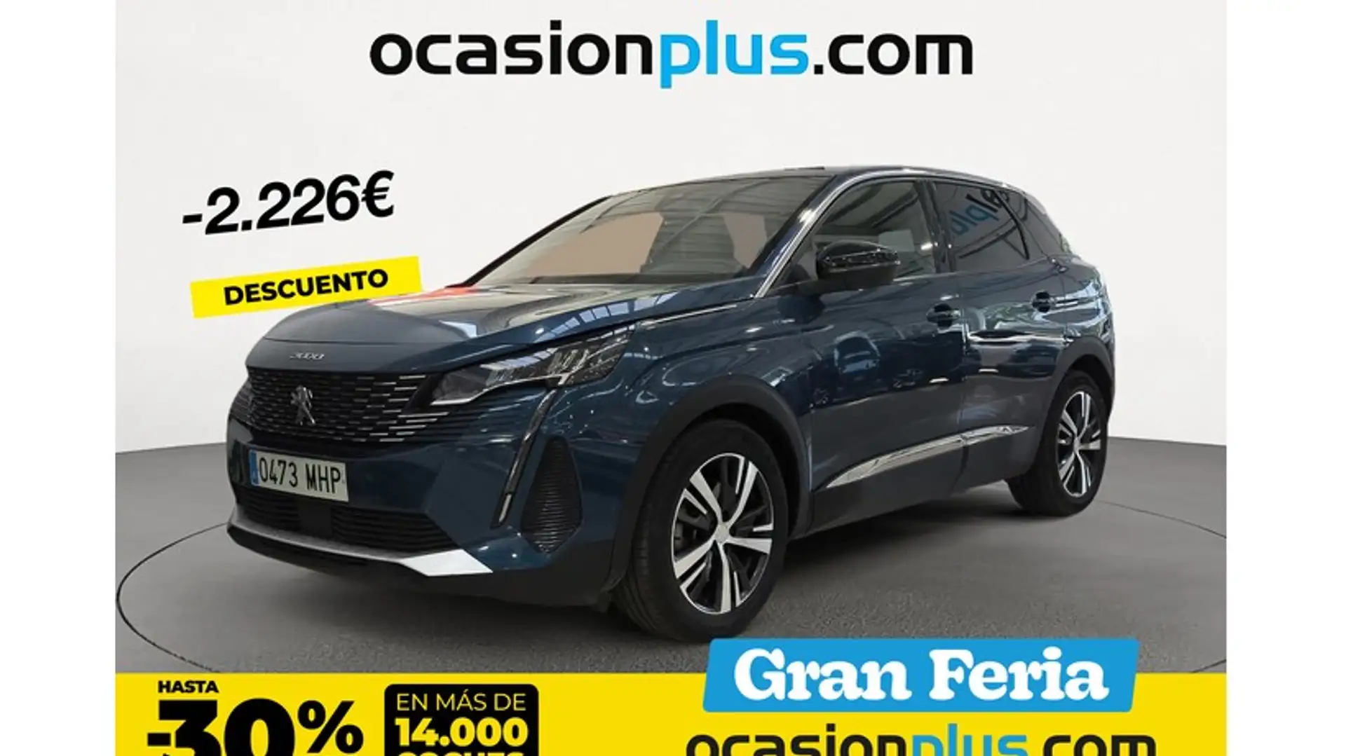 Peugeot 3008 1.6 THP Allure Aut. 155 Azul - 1