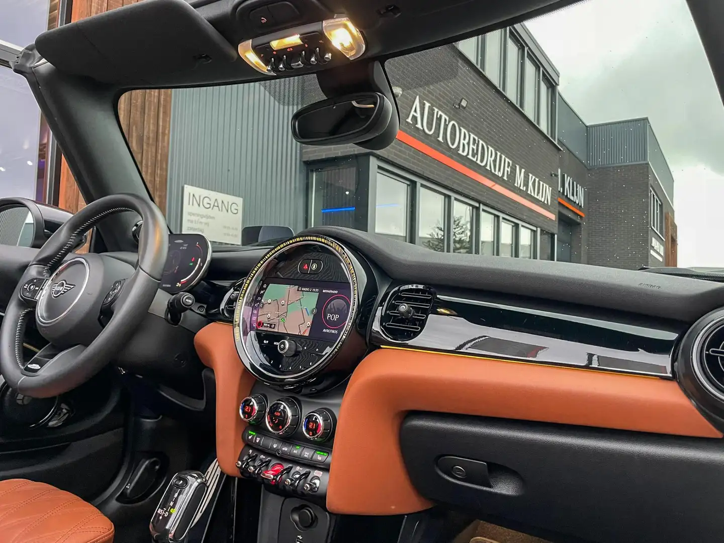 MINI John Cooper Works Cabrio Mini 2.0 JCW Pack F1 aut 231pk/Chester brown leer/ Noir - 2