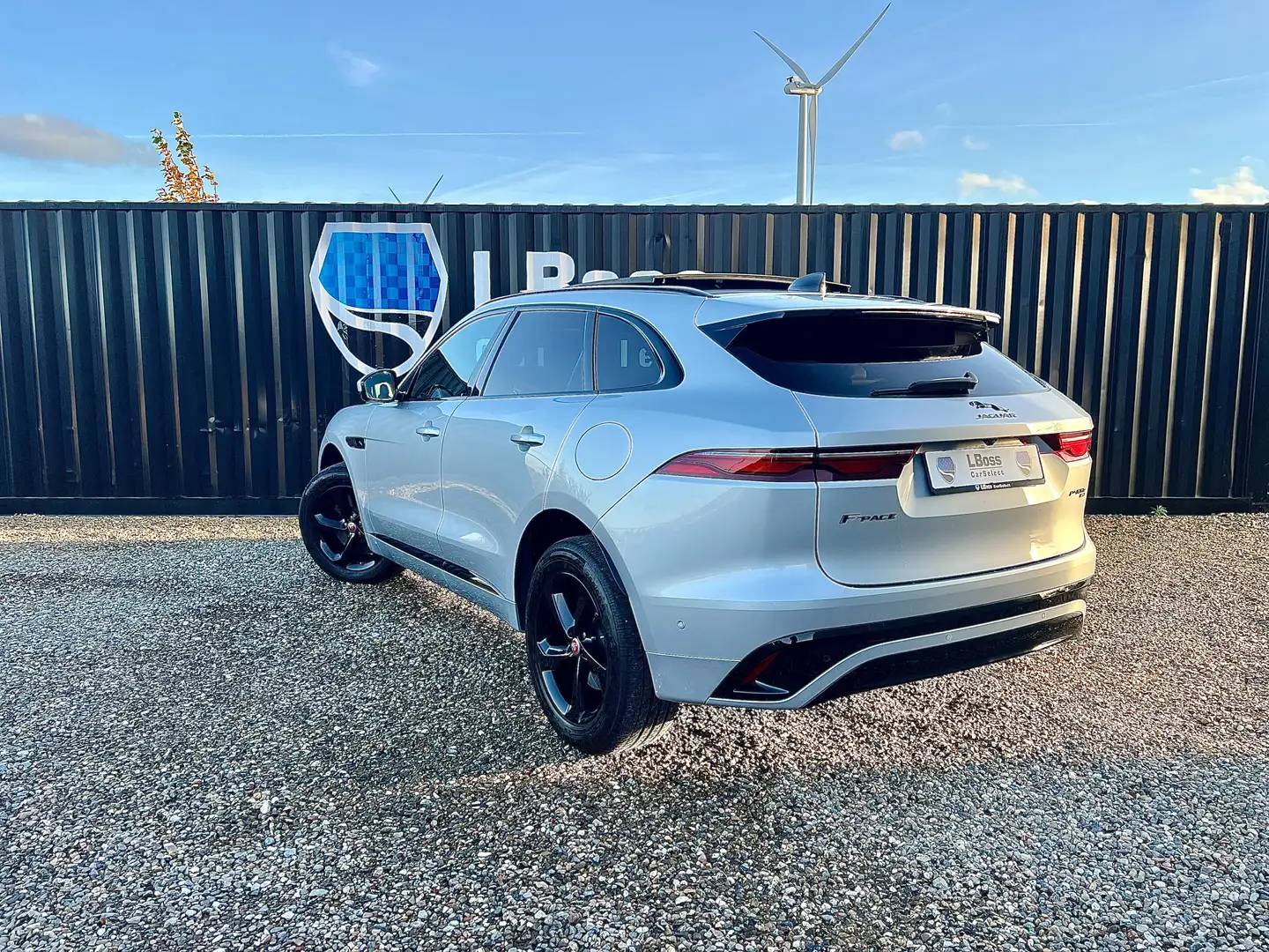 Jaguar F-Pace P400e AWD R-Dynamic S 360°CAMERA/COGNAC LEATHER Argent - 2