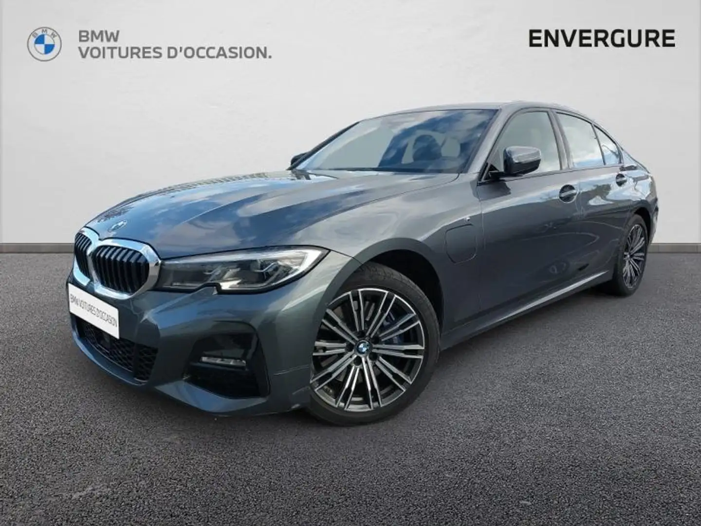 BMW 330 330eA 292ch M Sport Gris - 1