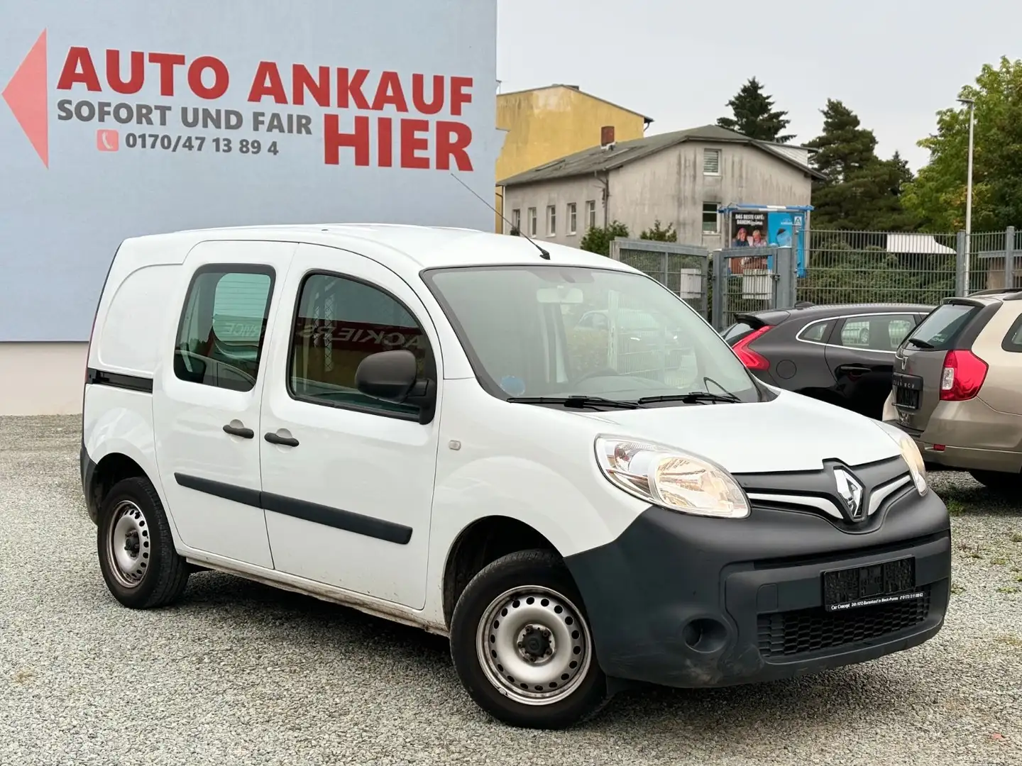 Renault Kangoo dCi 90 LKW-Zulass.1-Hand,PDC,TÜV-NEU Weiß - 2