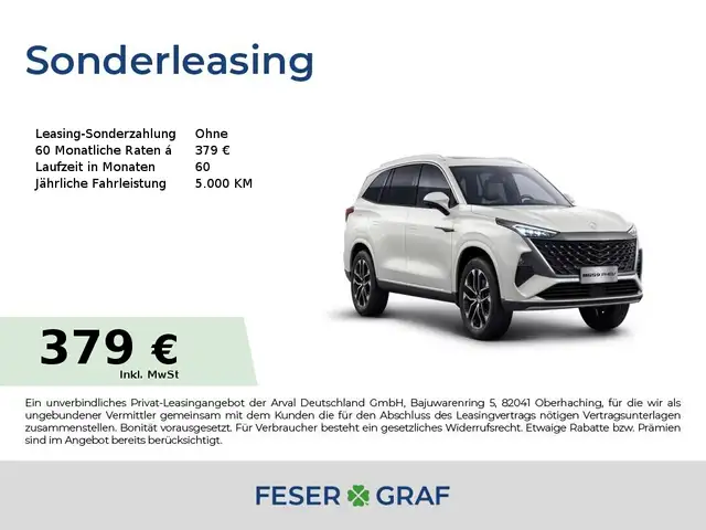 MG MGS9 PHEV Premium *Preis nur mit Finanzierung*