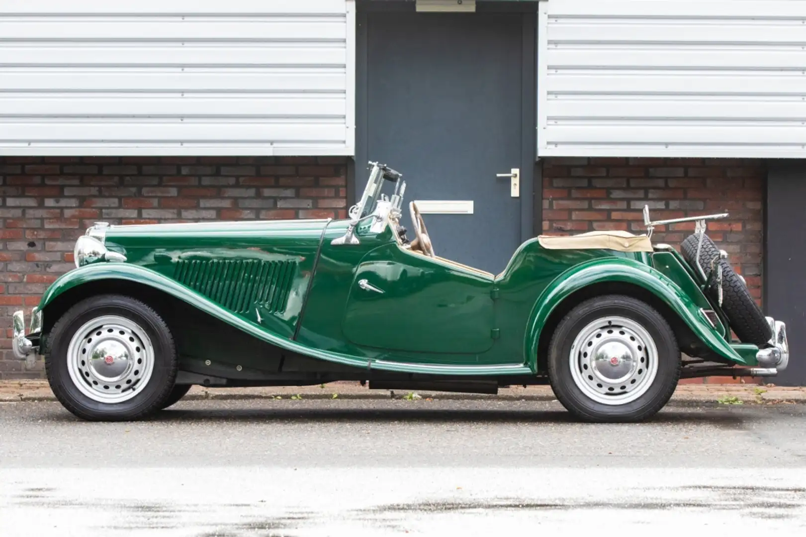 MG TD Roadster Grün - 2
