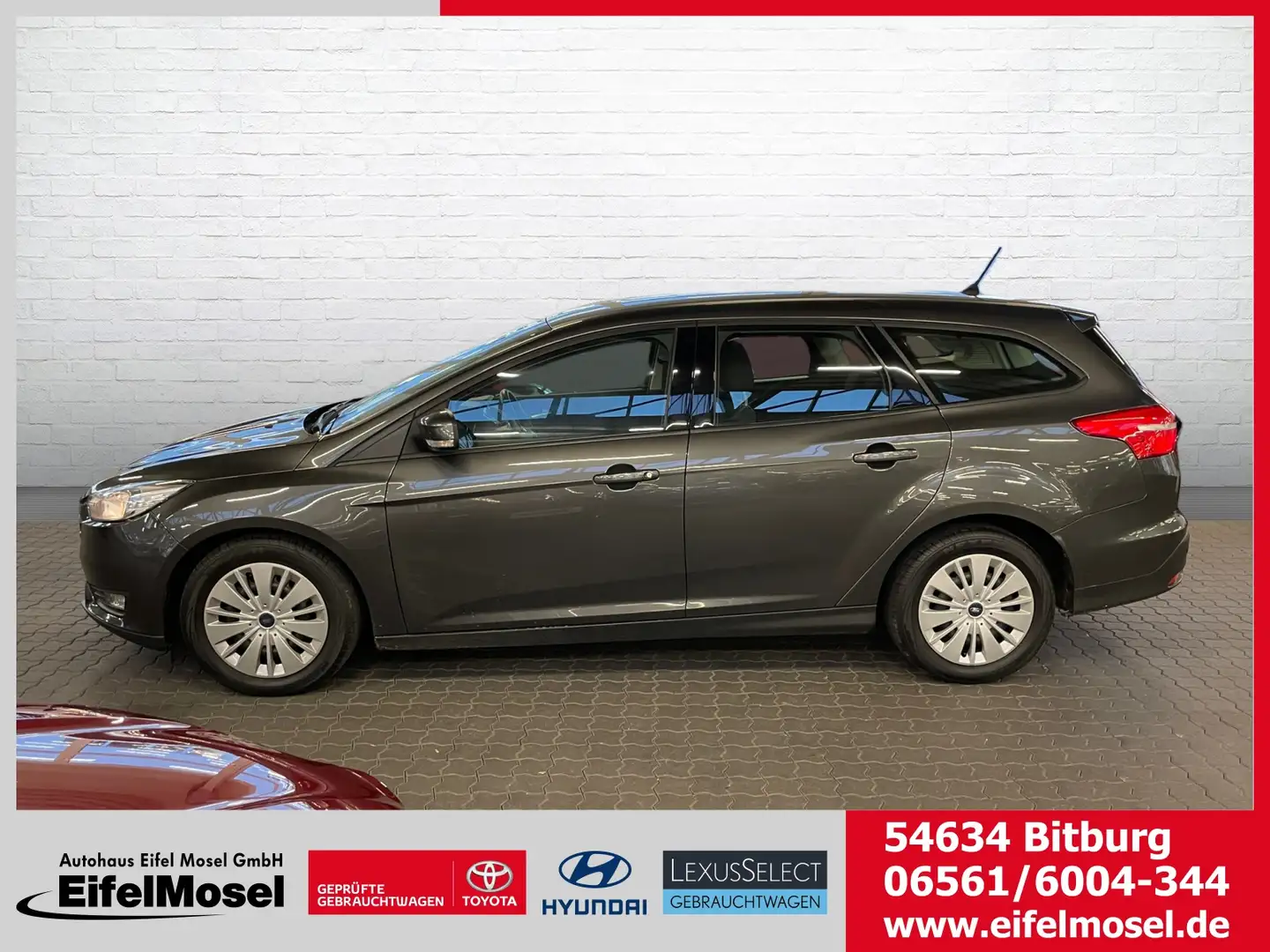 Ford Focus Turnier 1.0 EcoBoost Business /PDC Grijs - 2