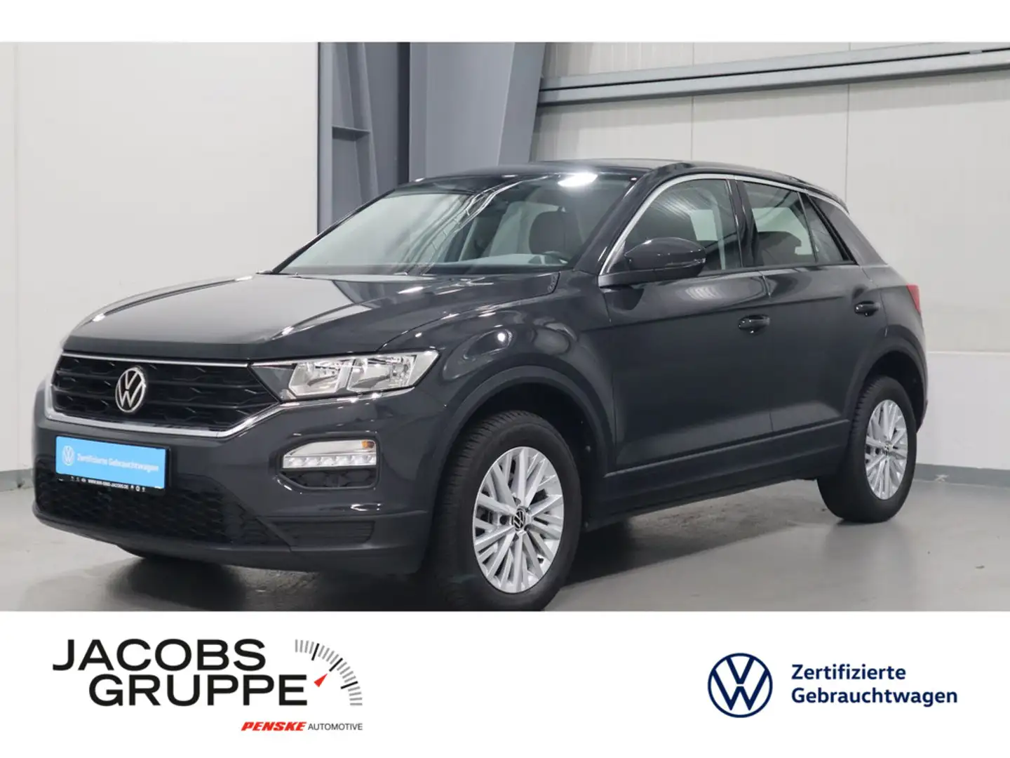 Volkswagen T-Roc 1.0 TSI Klima*PDC*SH * Gris - 1