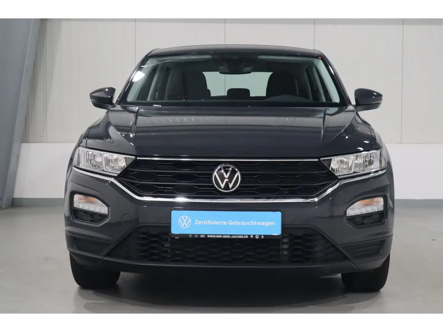 Volkswagen T-Roc 1.0 TSI Klima*PDC*SH * Gris - 2