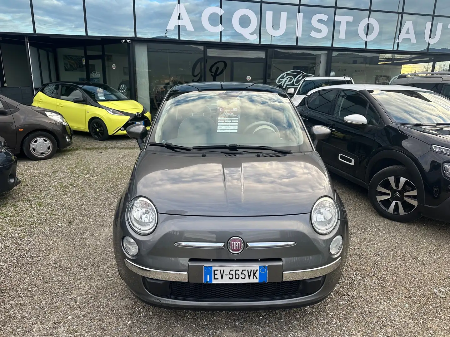 Fiat 500 500 1.2 Lounge 69cv E6 OK NEOPATENTATI!!! Grigio - 1