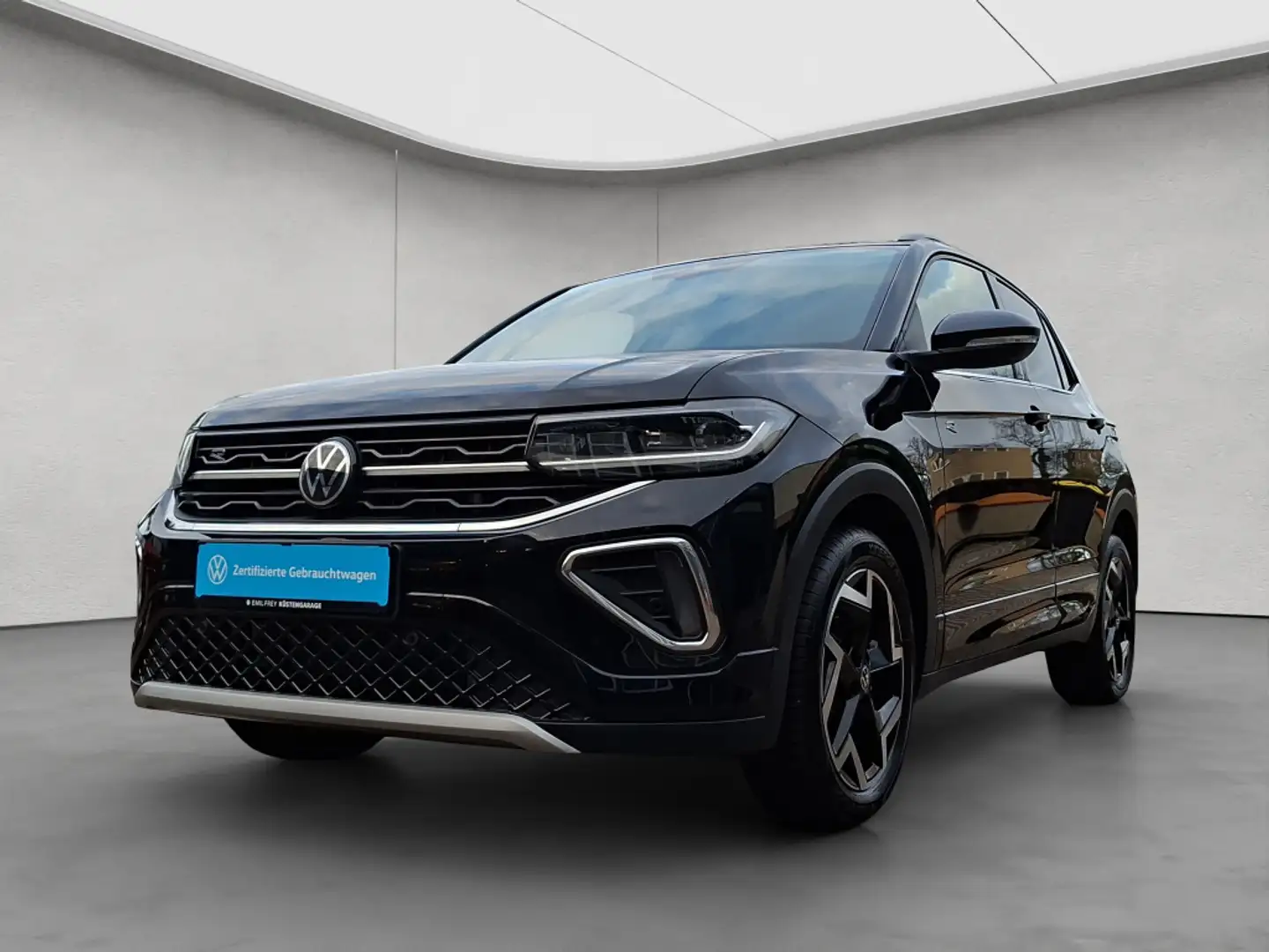 Volkswagen T-Cross 1.5 TSI DSG R-Line NAVI AHK ACC GJR 17'' P Schwarz - 2