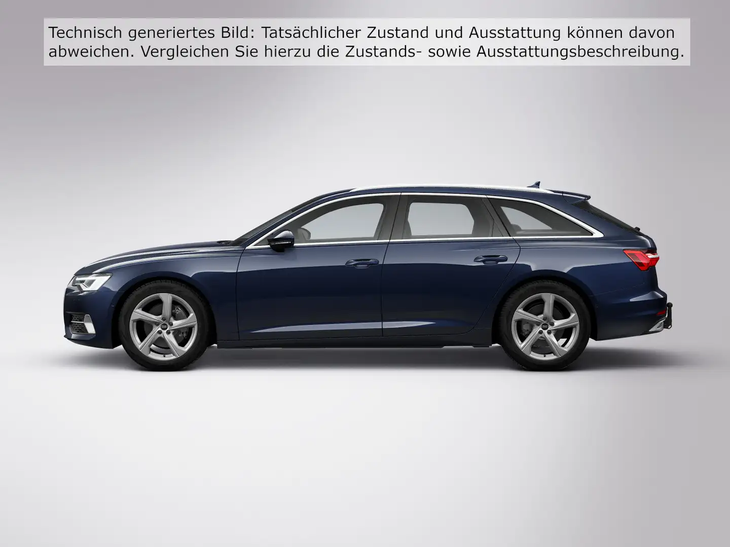 Audi A6 45TFSI quattro AHK LEDER MATRIX 5J.GAR. Blau - 2