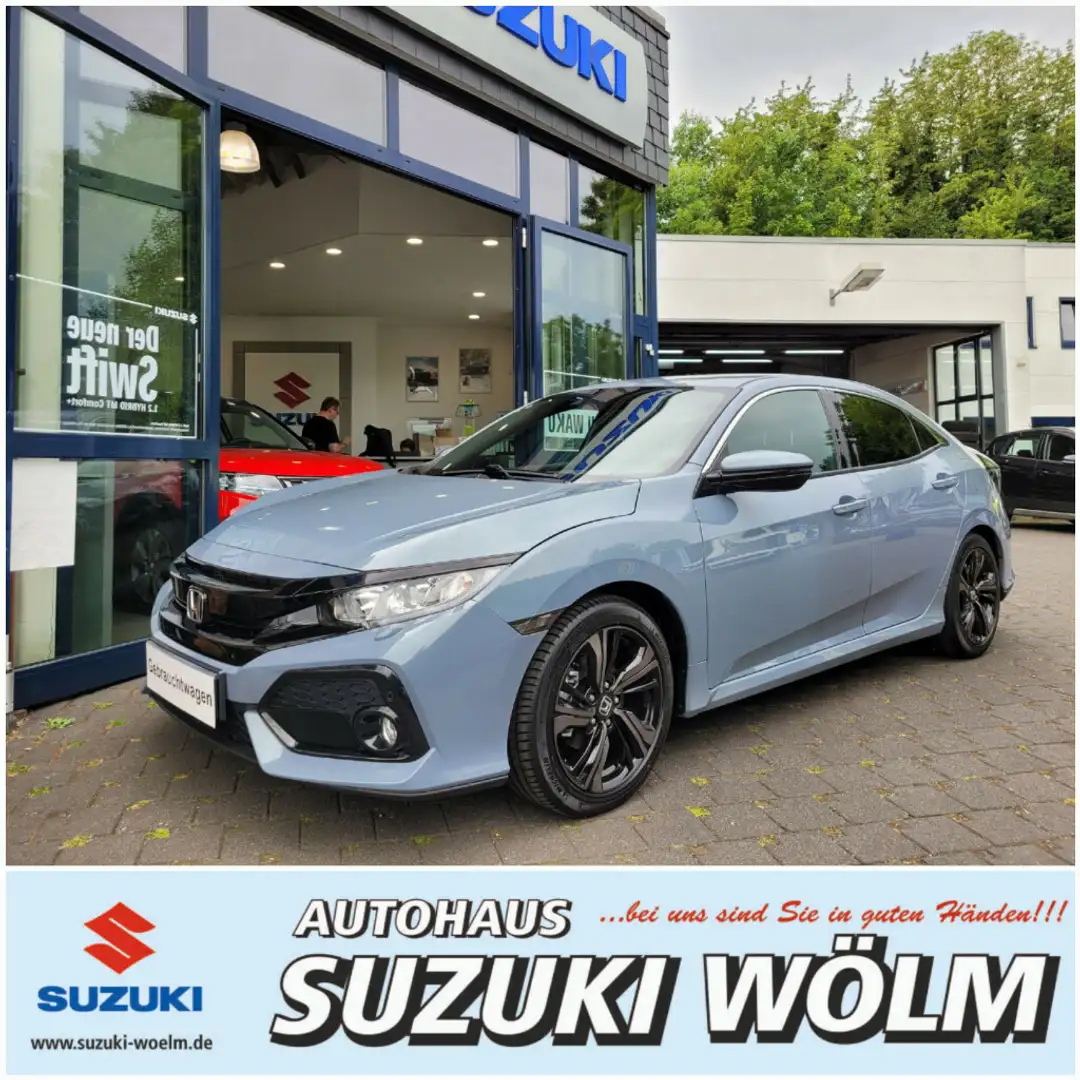 Honda Civic 1.0 Elegance*Navi*PDC*Sitzh.* Grau - 1