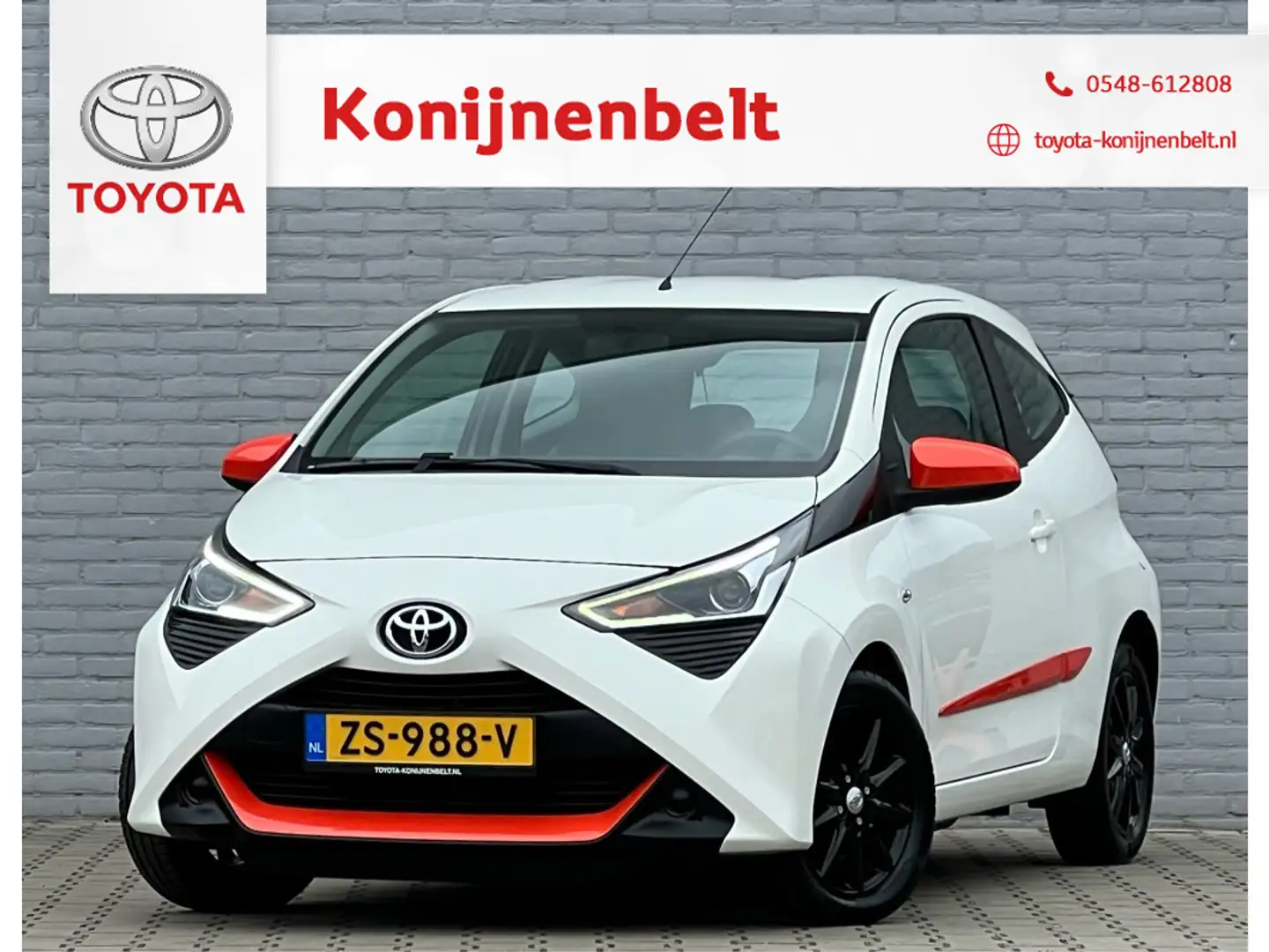 Toyota Aygo 1.0 VVT-i X-Play 3-deurs | NL auto | Apple Car Pla Weiß - 1